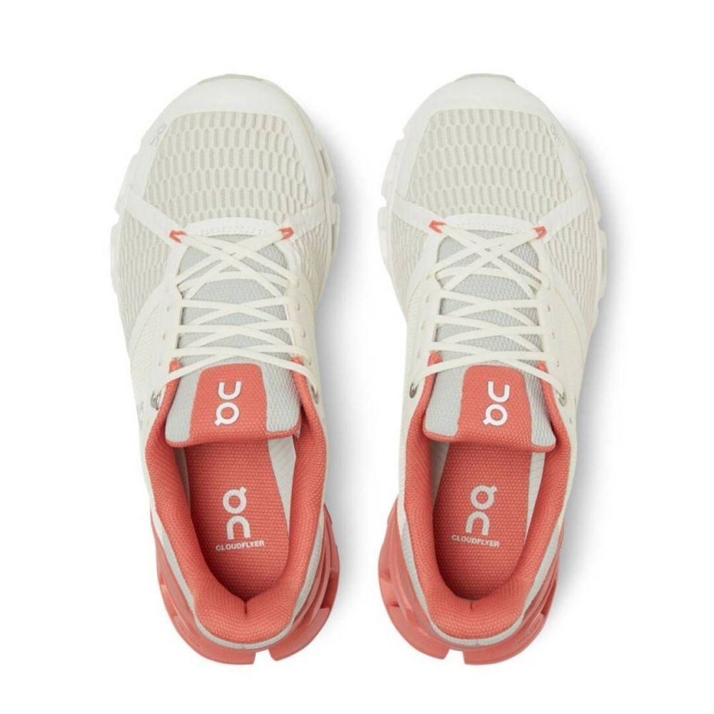 On runninb Cloudflyer Women - white/coral
Size 7.5
New. Box as is - Picture 3 of 8